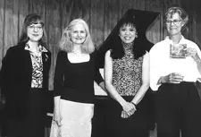 Christina and composer Ann Southam