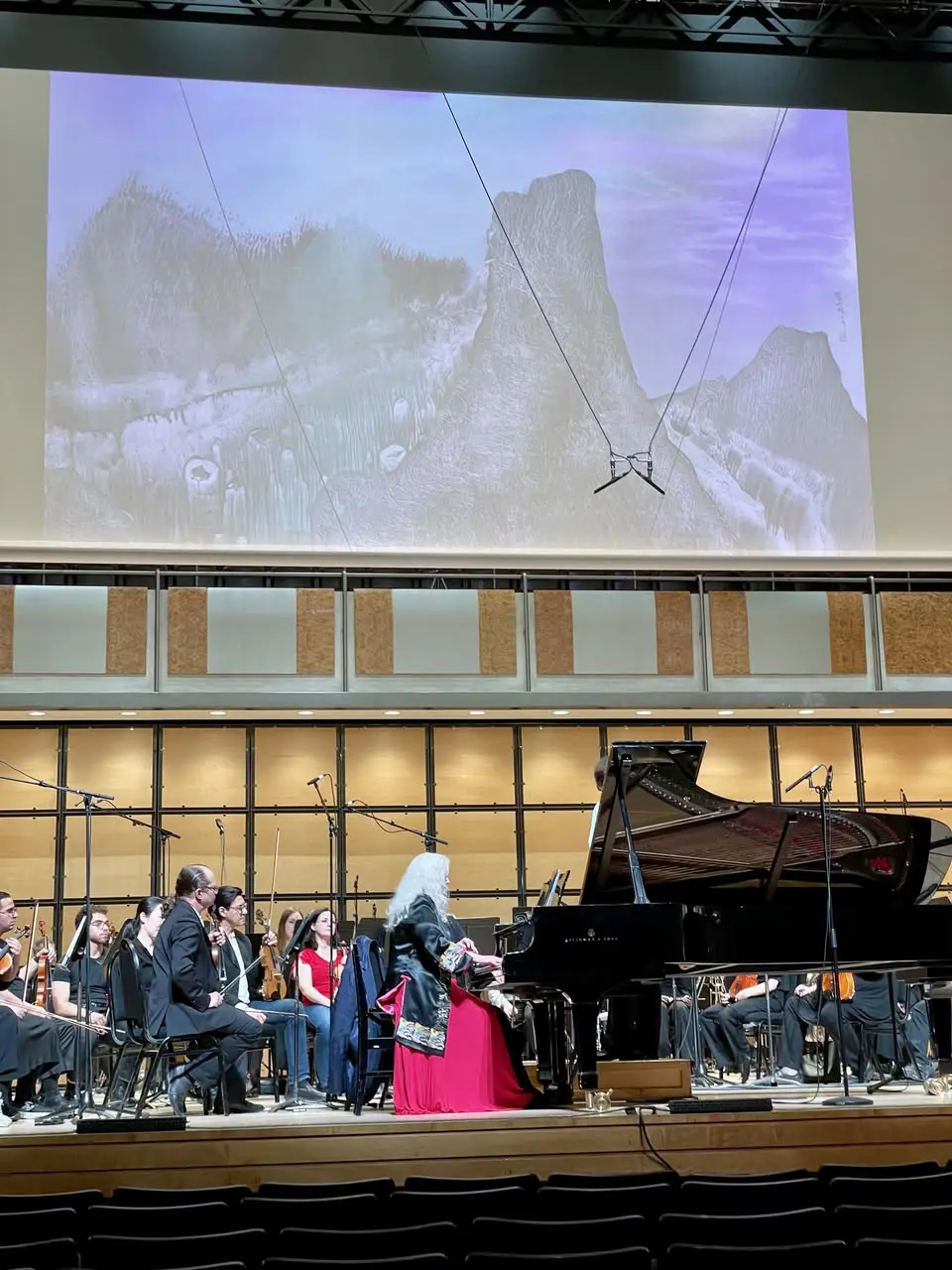 World premiere May 16, 2026 of the piano concerto written for Christina by Alice Ping Yee Ho. Kindred Spirits Orchestra, Kristian Alexander, conductor.