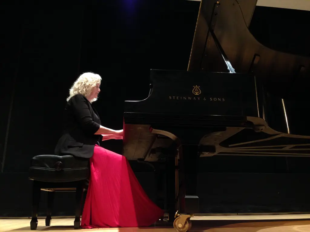 Recital in the library of Lincoln Center