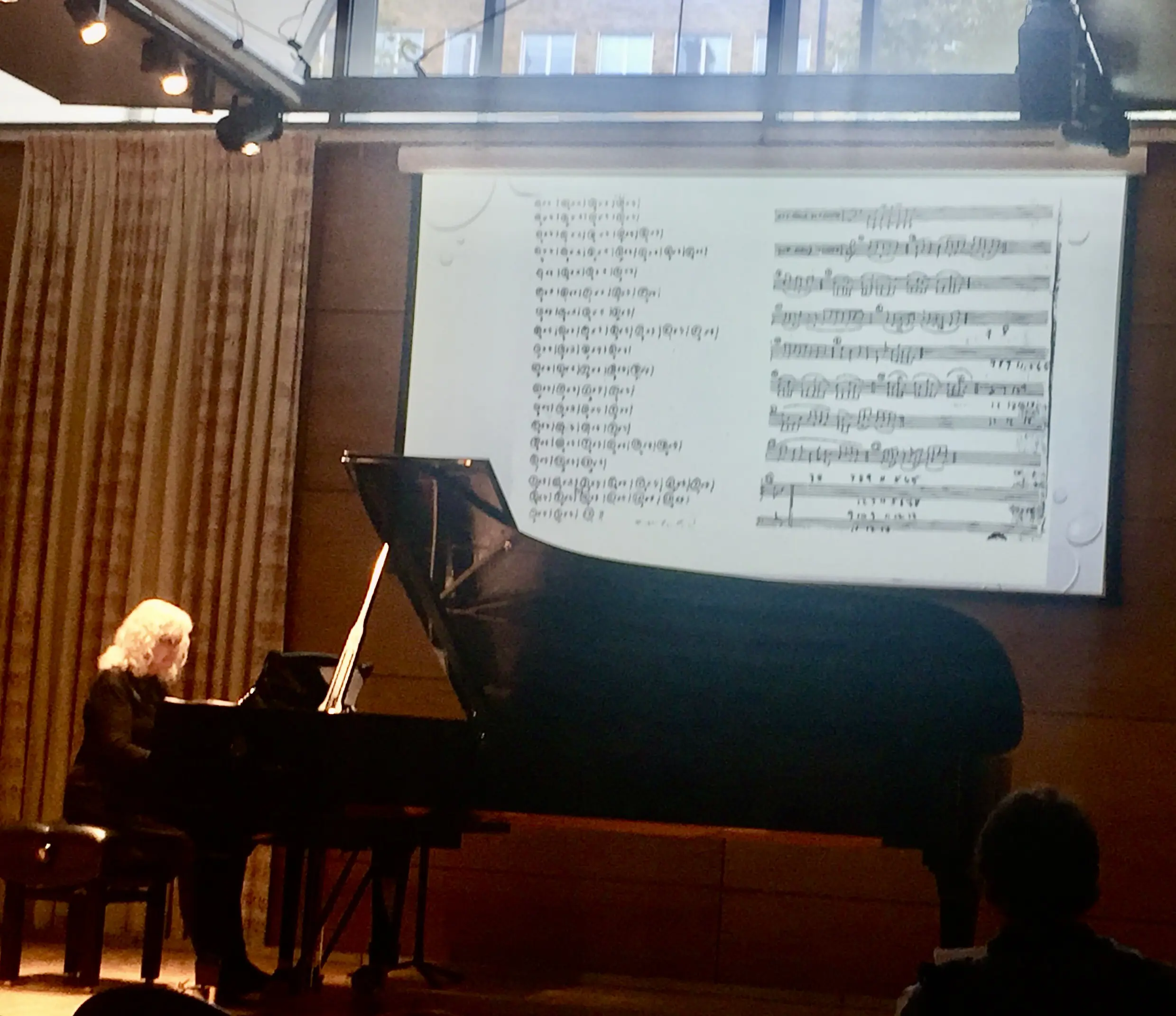Performance and lecture of works by Ann Southam at an international conference at the Royal College of Music, London, UK