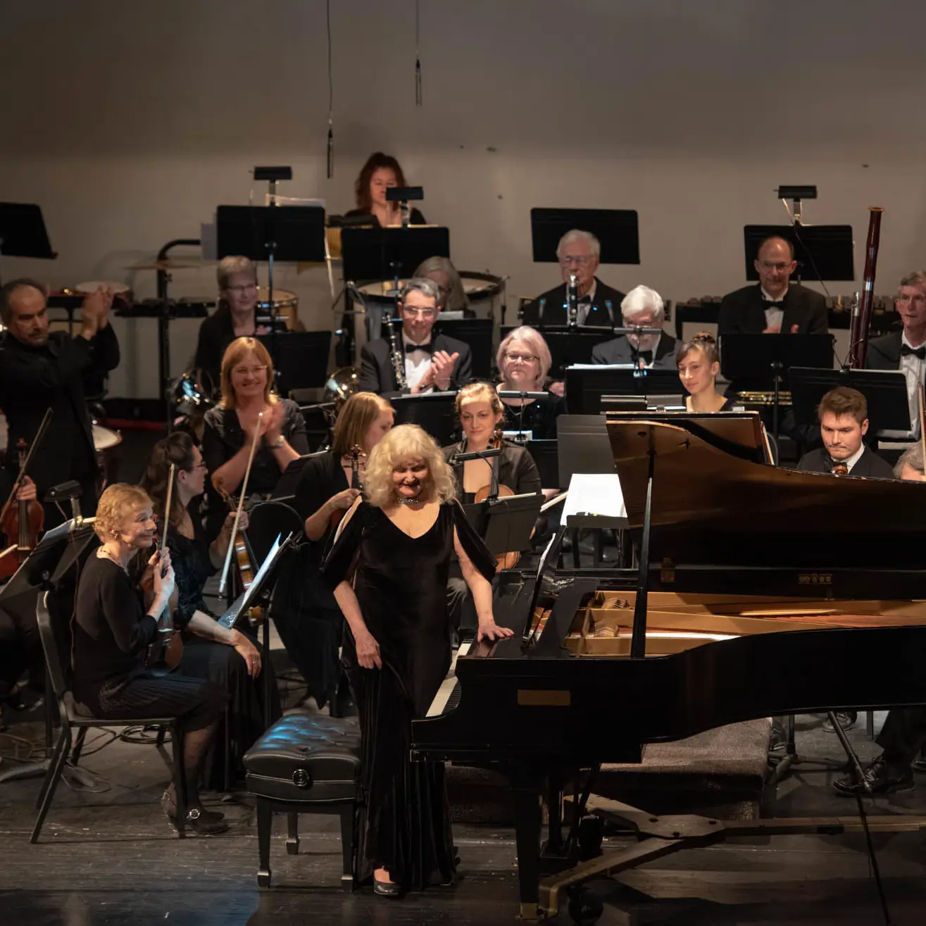 Playing with the Pembroke Symphony