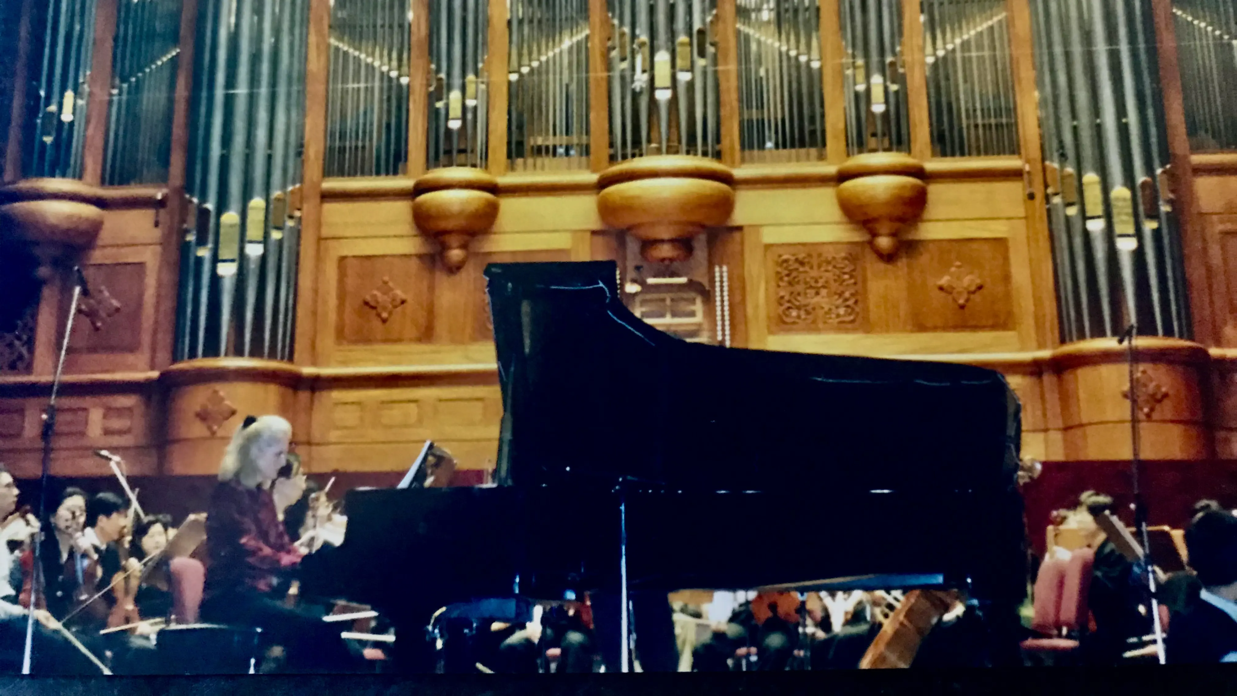 Healy Willan piano concerto, Christina Petrowska Quilico with the Taipei Symphony Orchestra, Victor Feldbrill, conductor.