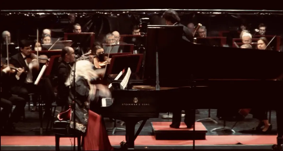 Tan Dun piano concerto, Christina Petrowska Quilico, KSO Orchestra, Kristian Alexander, conductor.